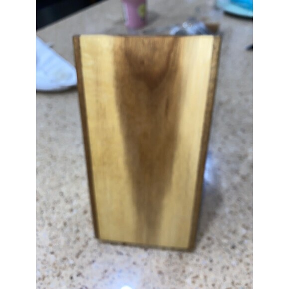 PIONEER WOMAN,Rustic Kitchen Knife WOOD BLOCK, 13 Slot Knife Holder,Block Only - Picture 8 of 8